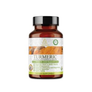 Herbal Dietary Supplement – Turmeric with Black Pepper & Ginger Oil Capsule
